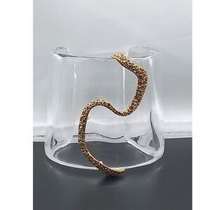 Alexis Bittar Spring/Summer 2013 Lucite Bracelet w/Golden Snake Statemen…